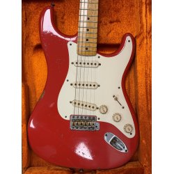 (BRUGT) Fender Custom Shop Stratocaster 1957 Relic' Fiesta Red 2009